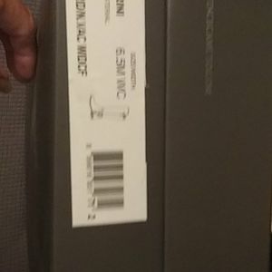 New leather side zip tall boot Never worn in org.b